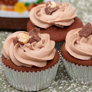 nutella-chocolately-cupcakes